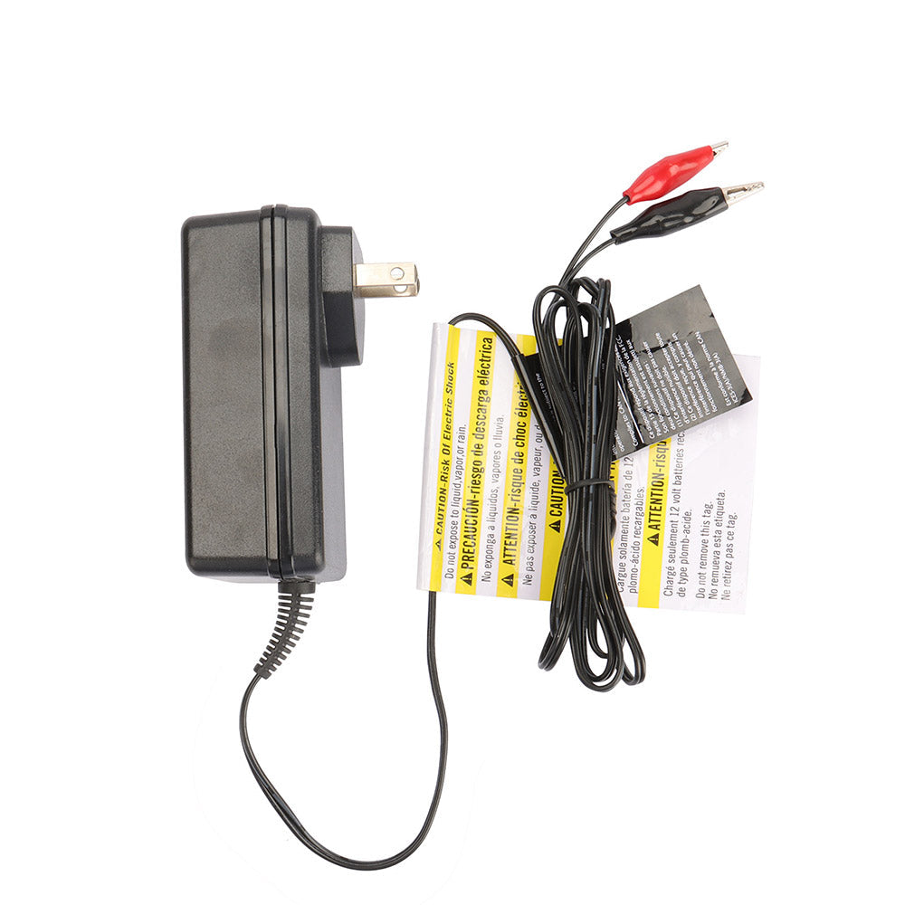 SIYUAN 12 Volt 2 Amp output Class 2 Battery Charger EC12 for GENMAX Generator GM5500i GM6000XiE GM7250iEDC GM9000iE GM9000iED GM9000iEDC GM12000ED  Various Models UL & CSA Listed Power Cord