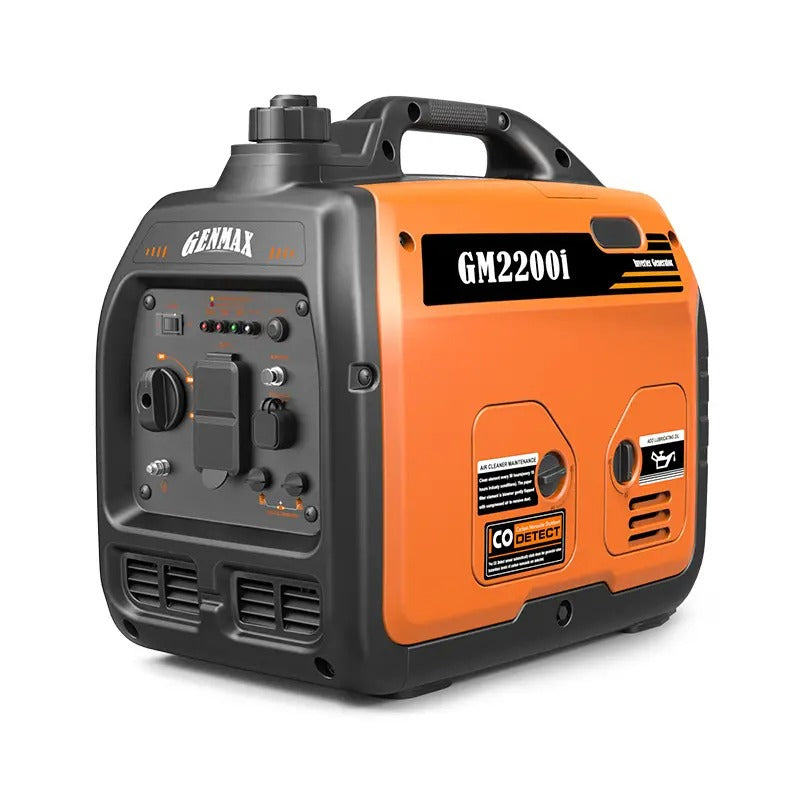 GENMAX GM2200i 2200 Watt Gasoline Inverter Generator with CO Detect