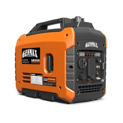 GENMAX GM2000i 2000 Watt Gasoline Inverter Generator with CO Detect