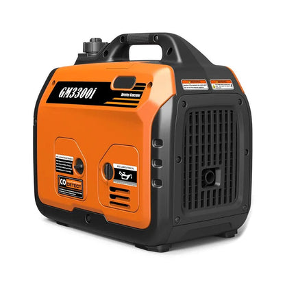 GENMAX GM3300i 3300 Watt Gasoline Inverter Generator with CO Detect