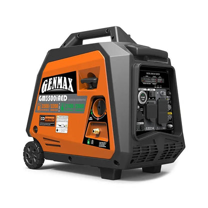 GENMAX GM3500iAED 3500 Watt Dual Fuel Inverter Generator with CO Detect