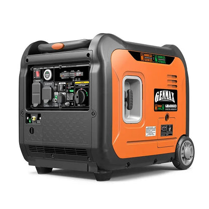 GENMAX GM6000iED 6000 Watt Dual Fuel Inverter Generator with CO Detect