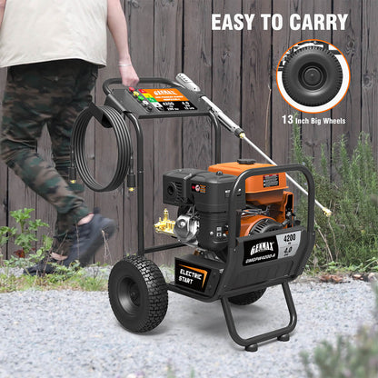 GMGPW4200-A 4200 PSI Gas Pressure Washer