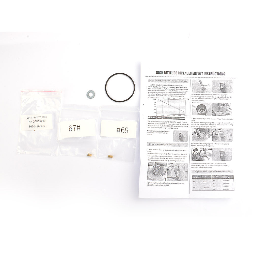 GENMAX High Altitude Kit for dual Fuel inverter generator GM3500iAD / GM3500iAED